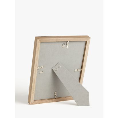 John Lewis Isla Photo Frame & Mount, FSC-Certified (Oak Wood) Natural | 16 x 21 x 2.6cm