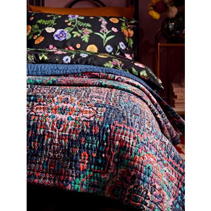 John Lewis + Matthew Williamson Kantha Bedspread Multi Multi | L260 x W250cm