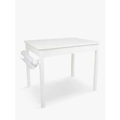 Great Little Trading Co Growing Activity Table White | H40-64 x L80 x W60cm, 40cm with short legs; 64cm with longer legs