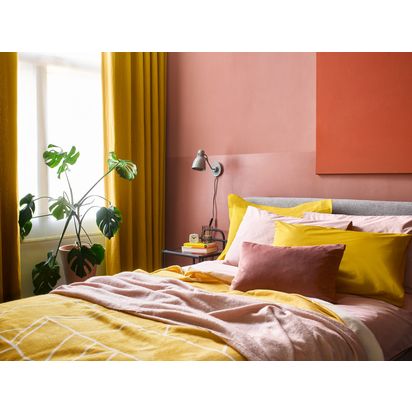 John Lewis Rectangular Velvet Cushion Old Plaster | 35 x 55cm