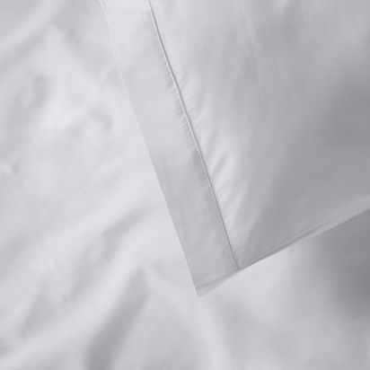 John Lewis The Ultimate Collection Luxury Egyptian Cotton Sateen 800 Thread Count Bedding White | Standard Pillowcase