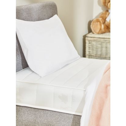 John Lewis 15cm Deep Open Spring Water Resistant Kids' Mattress, Medium, Single White | D15 x L190 x W90cm