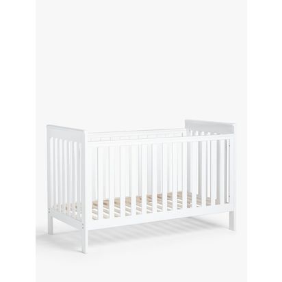 John Lewis Charlotte Cotbed, White White | H935.0mm * W761.0mm * D1461.0mm