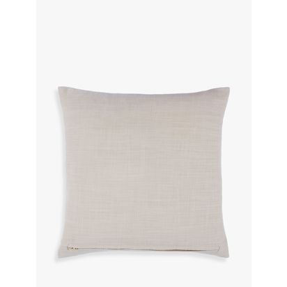 John Lewis Cow Parsley Cushion Putty | 40 x 40cm