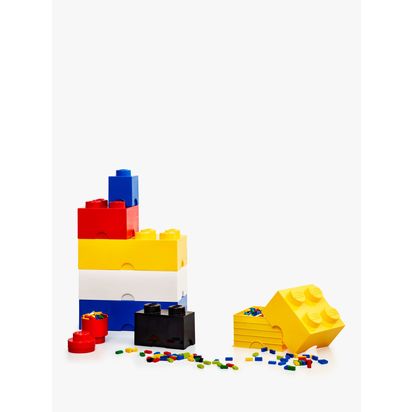 LEGO 8 Stud Storage Brick, Yellow