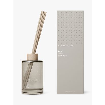 SKANDINAVISK Ro Reed Diffuser, 200ml Grey | H12.3 x Dia.6.6cm