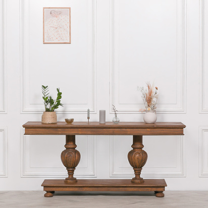 Rustic Wooden Console 180cm