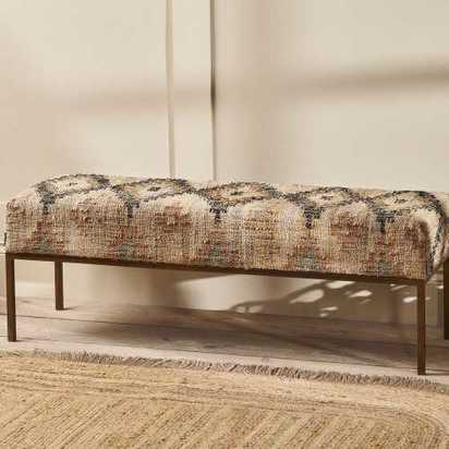 Nkuku Kesu Kilim Bench