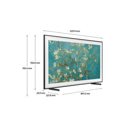 Samsung The Frame (2023) QLED Art Mode Smart TV with Slim Fit Wall Mount, 55 inch