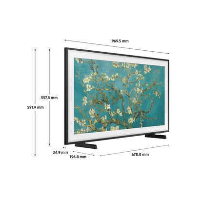 Samsung The Frame (2023) QLED Art Mode Smart TV with Slim Fit Wall Mount, 43 inch