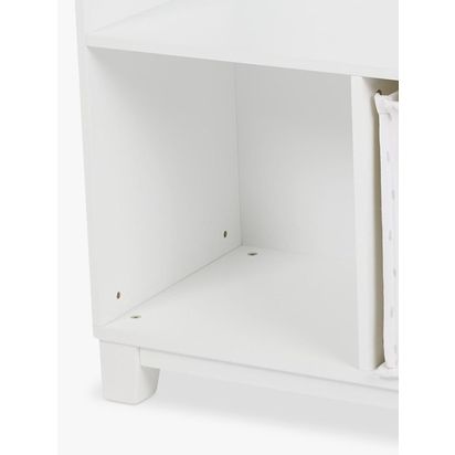 Great Little Trading Co Blake Storage Shelf Unit White | H73.5 x W100.5 x D31.5cm