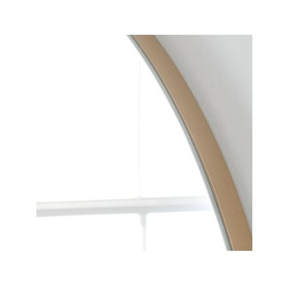 Yearn Delicacy Arched Wood Frame Wall/Leaner Mirror Gold | H150 x W60 x D2cm