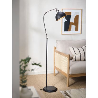 John Lewis Baldwin Floor Lamp Black | H154.50 x W27 x D39.50cm