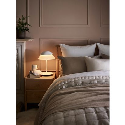 John Lewis Boutique Hotel Silk Quilt Natural | H280 x W260cm