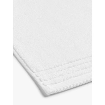John Lewis Ultra Soft Cotton Towels White | Bath Towel