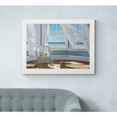 Gentle Reader by Karen Hollingsworth Framed Print