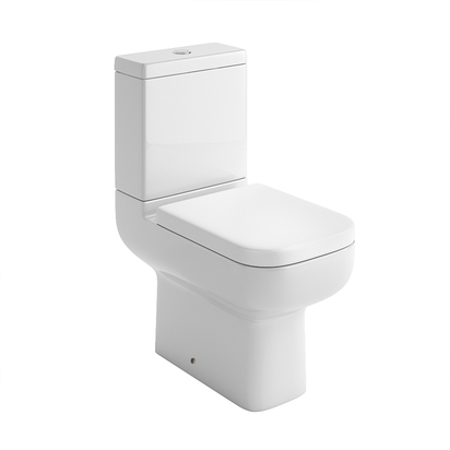 Harbour Iconic Space-Saving Close Coupled Toilet & Soft Close Seat