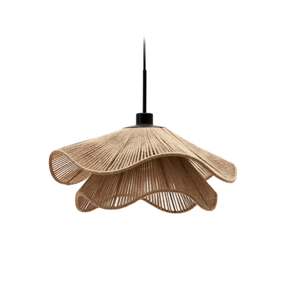 Pontos ceiling lamp shade in jute with a natural finish, Ã˜ 50 cm