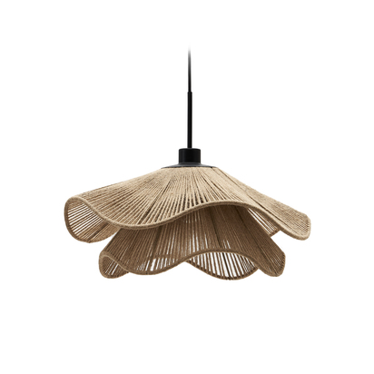 Pontos ceiling lamp shade in jute with a natural finish, Ã˜ 50 cm