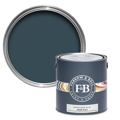 Farrow & Ball Hague Blue 5 L Dead Flat No. 30
