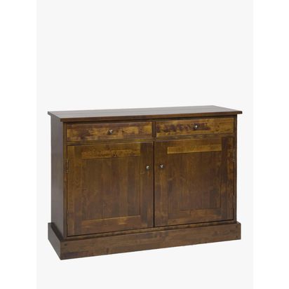 Laura Ashley Garrat Small Sideboard, Dark Brown Dark Chestnut | H80 x W110 x D43cm