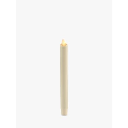 Luminara LED Taper Candle, Ivory Ivory | H24.1 x W2.5 x D2.5cm