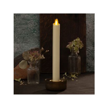 Luminara LED Taper Candle, Ivory Ivory | H24.1 x W2.5 x D2.5cm