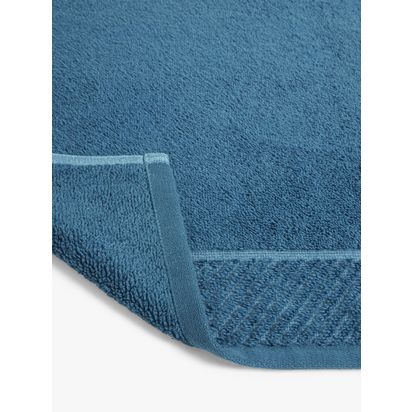 John Lewis Quick Dry Towels Bluestone | H2 x W50 x D90cm