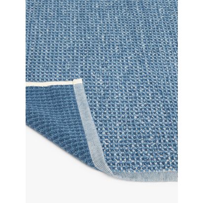 John Lewis Textured Towels Lake Blue | H90 x W50cm