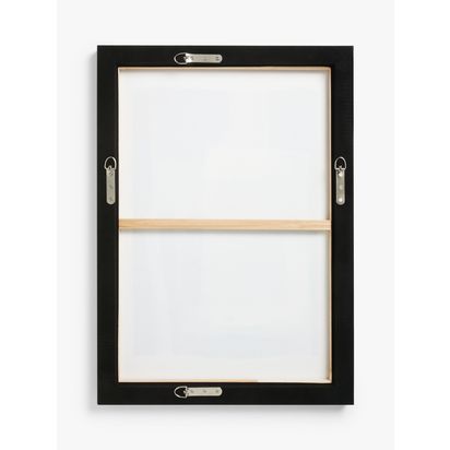 John Lewis Abstract Neutral Framed Canvas, Set of 2, 70 x 50cm, White/Multi White/Multi | H70 x W50 x 3.5cm