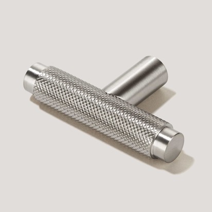 KEPLER Knurled Single T Handle - Stainless Steel, Default Title,