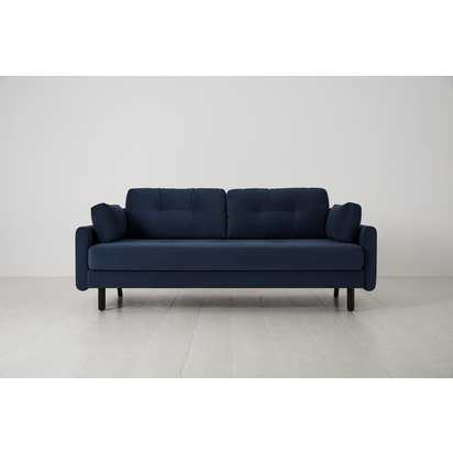 Model 04 3 Seat Sofa Bed From Swyft | Model 04 - Double Sofa Bed - Linen Stone | Quick Delivery