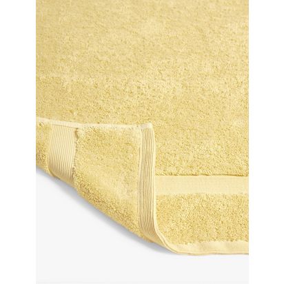 John Lewis Egyptian Cotton Towels Soft Yellow | H2 x W50 x D90cm