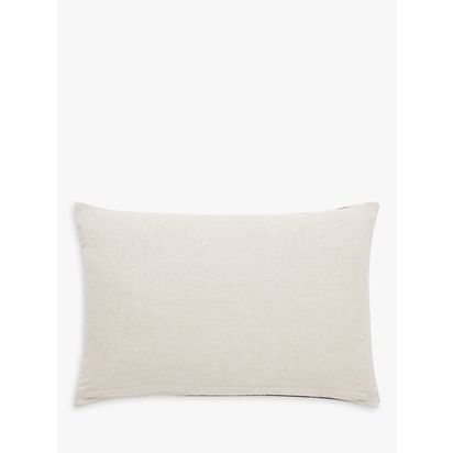 John Lewis Explore Stripe Cushion Grape | H40 x W60cm