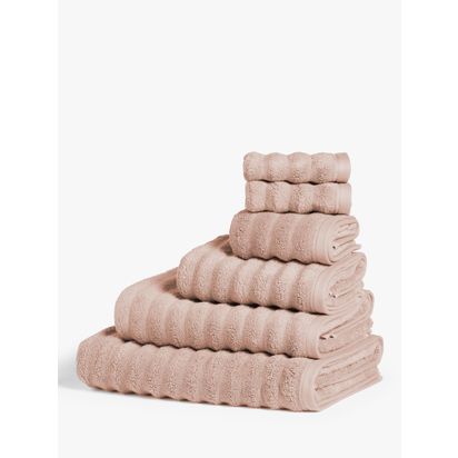 John Lewis Luxury Spa Towels containing TENCEL™ Modal Plaster | H90 x W50cm