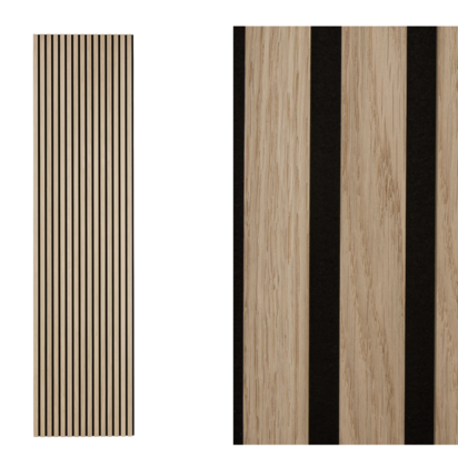 SlatWall NATURAL OAK