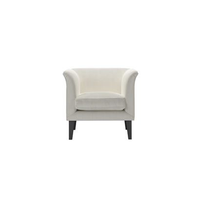 Fingal Armchair in Clay House Herringbone Weave