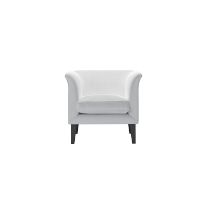Fingal Armchair in Pumice House Herringbone Weave