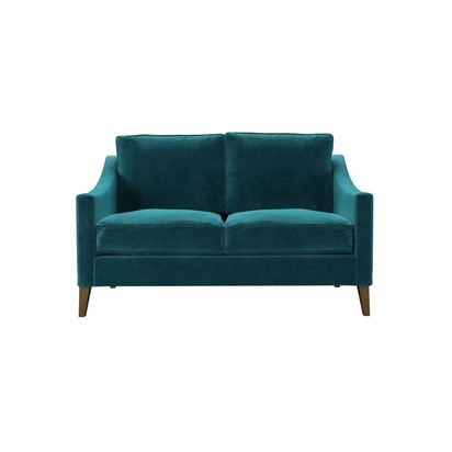 Iggy 2 Seat Sofa in Neptune Smart Velvet