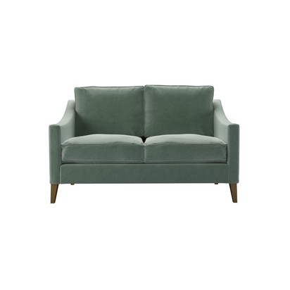 Iggy 2 Seat Sofa in Sage Smart Velvet