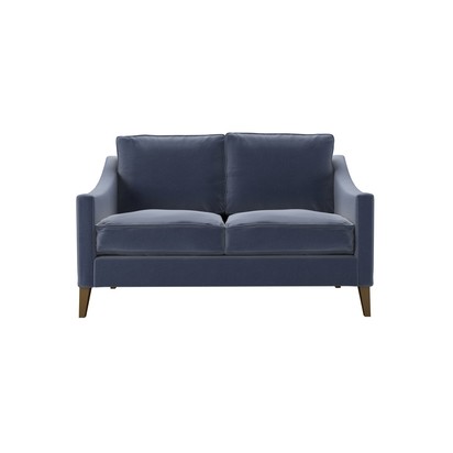 Iggy 2 Seat Sofa in Sapphire Smart Velvet