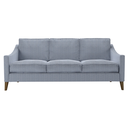 Iggy 3 Seat Sofa in Uniform House Herringbone Weave