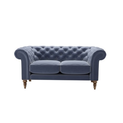 Oscar 2 Seat Sofa in Sapphire Smart Velvet