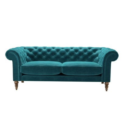 Oscar 3 Seat Sofa in Neptune Smart Velvet