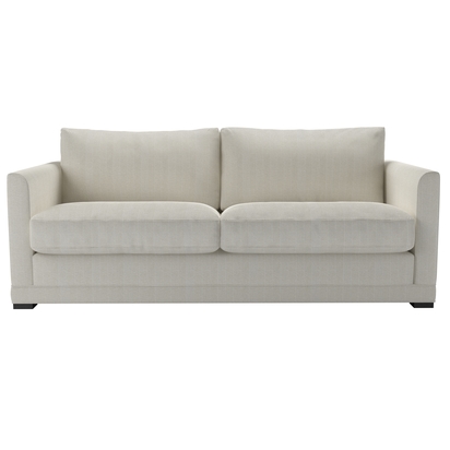 Aissa 3 Seat Sofa in Clay House Herringbone Weave