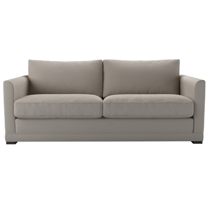 Aissa 3 Seat Sofa Bed in Stone Brushed Linen Cotton