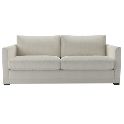 Aissa 3 Seat Sofa Bed in Clay House Herringbone Weave