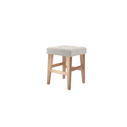 Buttons Short Stool in Clay House Basket Weave