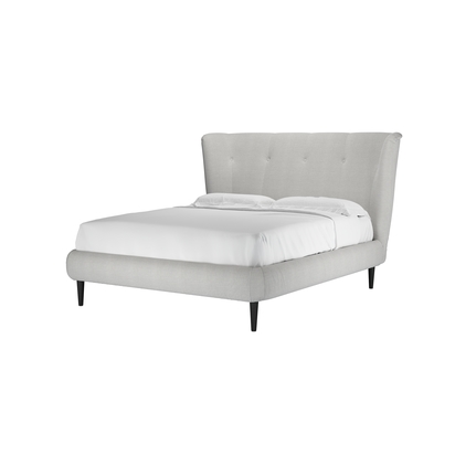 Audrey King Bed in Pumice House Basket Weave