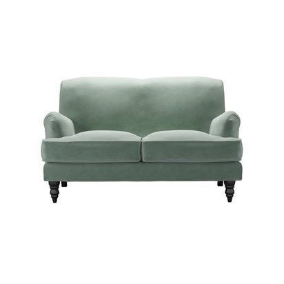 Snowdrop 2 Seat Sofa (breaks down) in Sage Smart Velvet